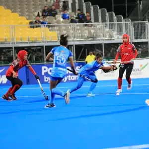 Women's Jr Asia Cup: India romp to dominant 5-0 win over Malaysia 