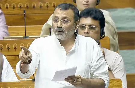 Nishikant Dubey Compares Rahul Gandhi's Comments to P.C. Sorcar's Magic During Women's Reservation Debate