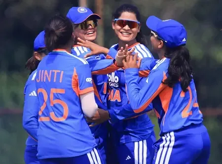 How Did Women’s Rising Star Asia Cup See Vrinda and Spinners Lead India to an 8-Wicket Victory Over Pakistan?