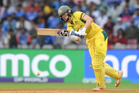Perry's 56 powers Australia to historic T20 WC chase win over India at Lord's