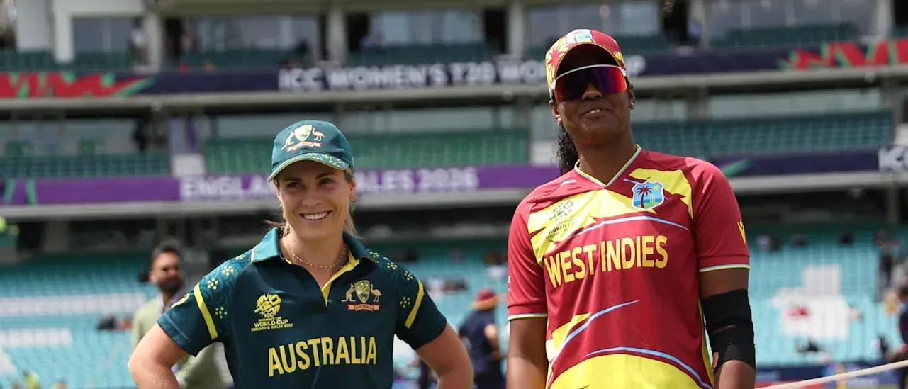 Women's T20 WC semi-final: Australia bowl first against West Indies at The Oval