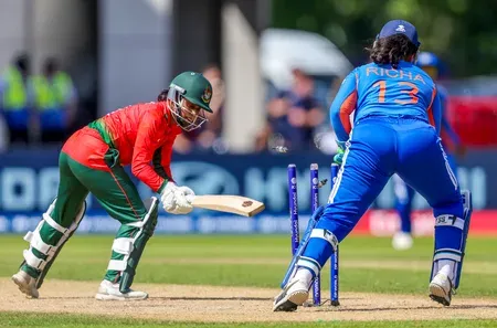 Women's T20 WC: Bangladesh short by 15-20 runs, says Nigar after India defeat