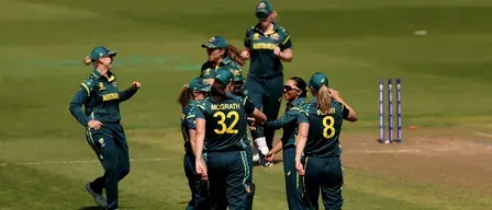 Ellyse Perry's 64 powers Australia to 5-wicket warm-up win over England