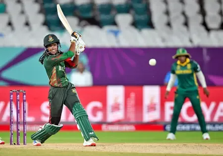 How Did Fifties by Sharmin and Shorna Propel Bangladesh to 232/6 Against South Africa?