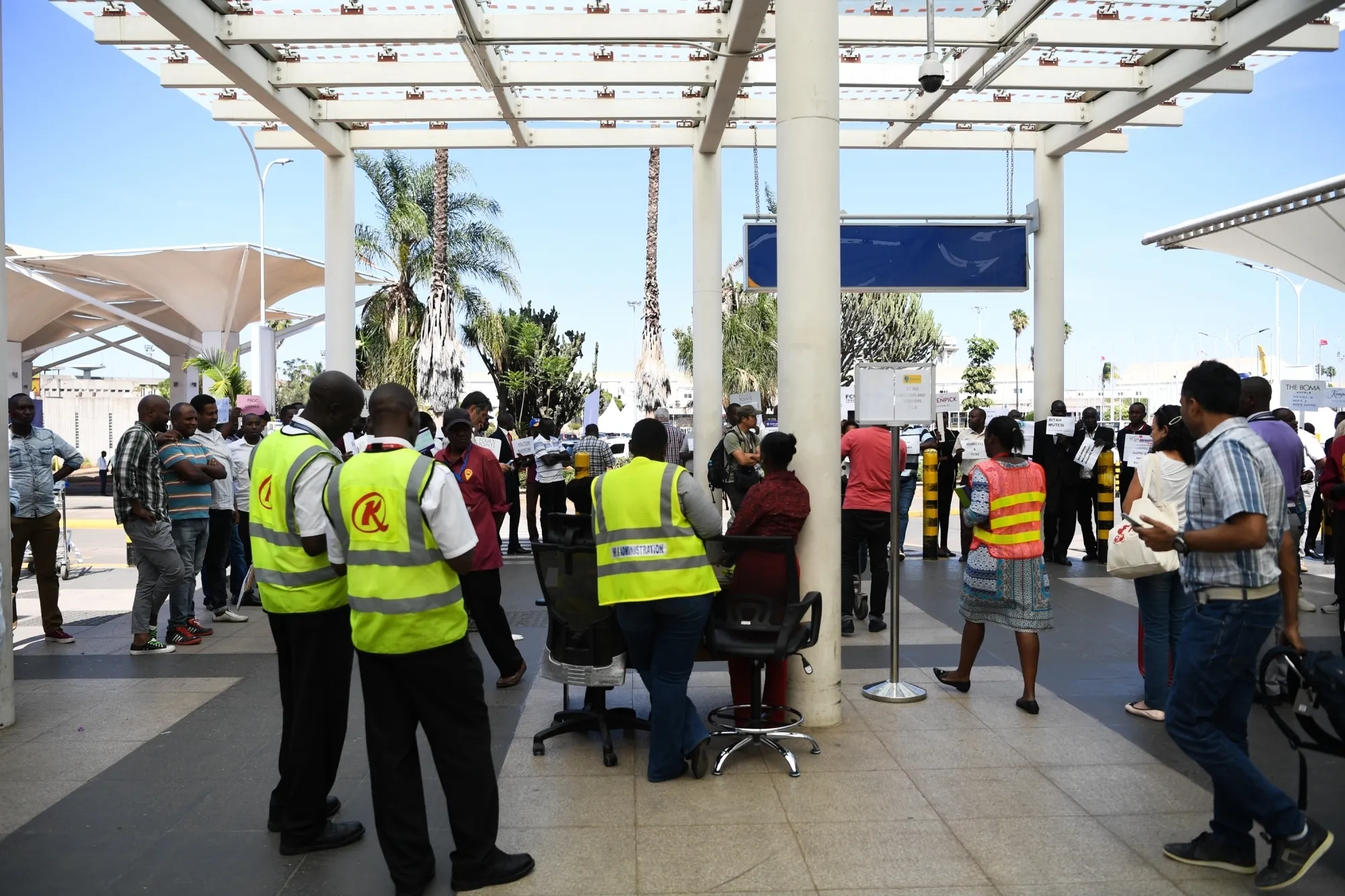 How is a Workers' Strike Affecting Flights at Kenya's Main Airport?