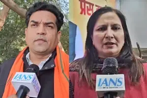 Working as AAP's B-team: Delhi BJP slams Owaisi over Tahir Hussain's candidature