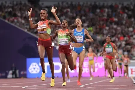 Did Chebet Achieve a Remarkable Double at the World Athletics Championships?