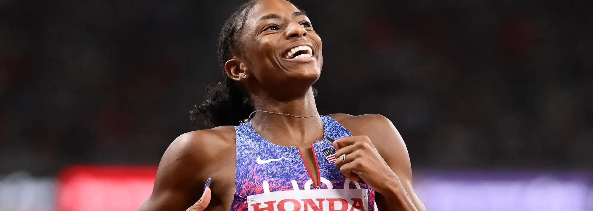 Did Jefferson-Wooden Achieve a Golden Sprint Double While Lyles Secured His Fourth Straight Men's 200m?