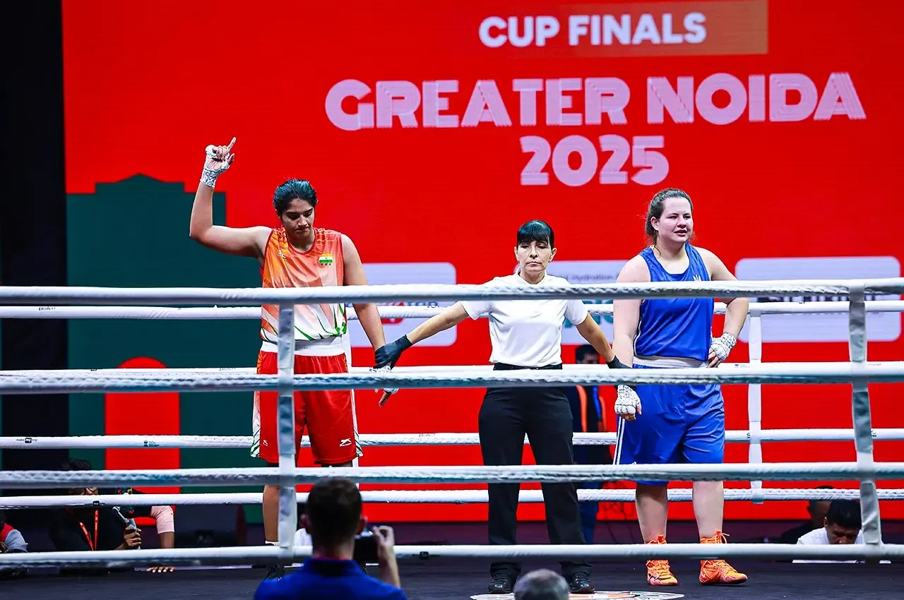 Did Arundhati Choudhary Just Upset Triple WC Medallist Leonie Muller at the World Boxing Cup?