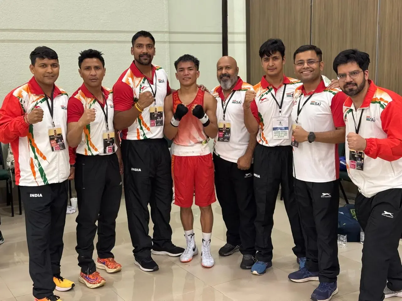World Boxing Cup: Jadumani Triumphs Over Trowbridge to Secure Semifinal Spot