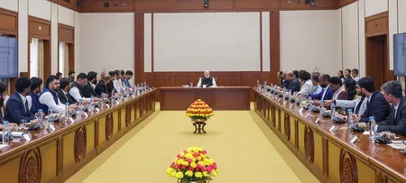 PM Modi to space startup CEOs: World is now searching for Indian players