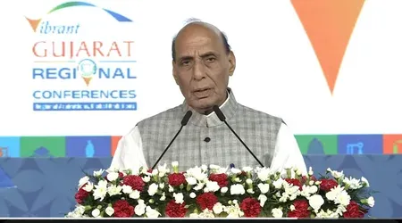 Rajnath Singh at VGRC: World takes India seriously under Modi, says Defence Minister