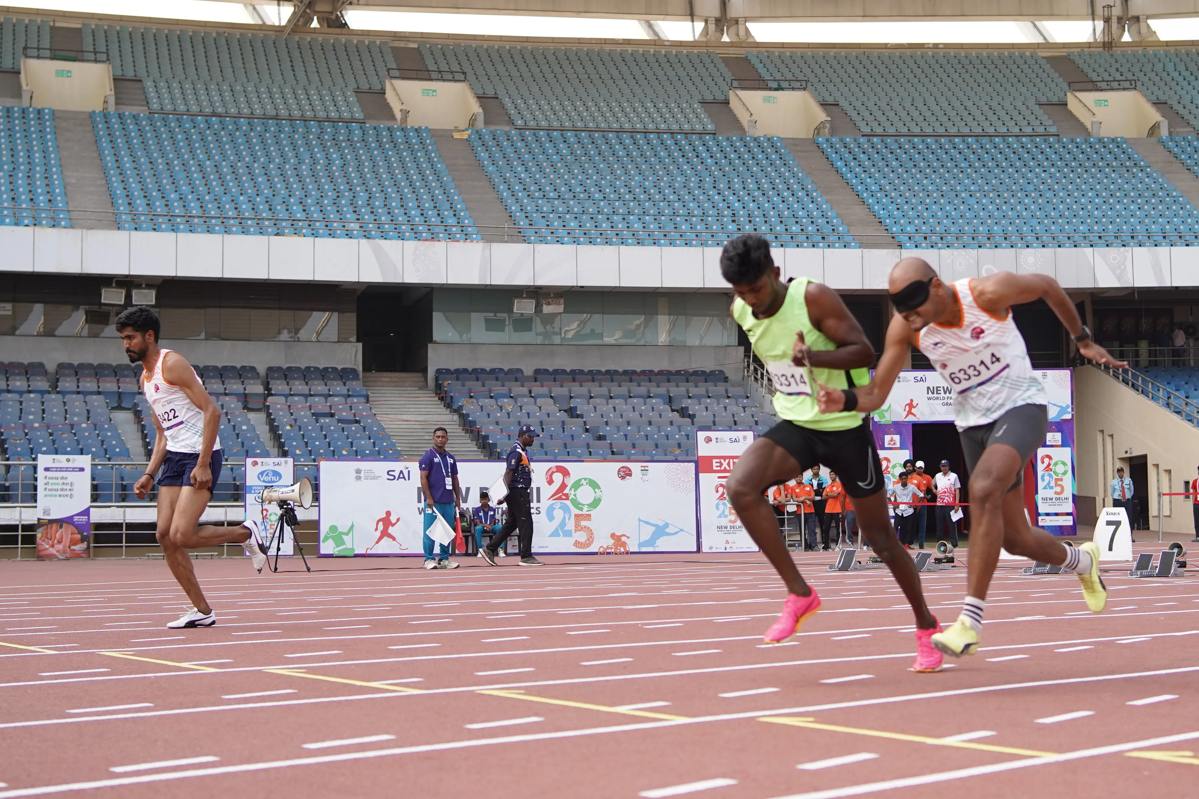 World Para Athletics Grand Prix: India Dominates Men’s Discus Throw F11; Preeti Pal Shines in 100m