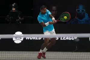 World Tennis League: Nagal's TSL Hawks beat Kites 20-17; will play Game Changers Falcons in final (ld)