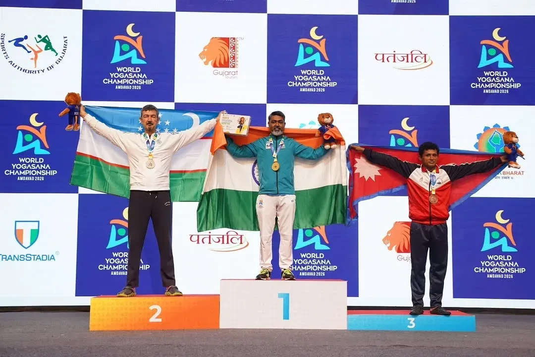 वर्ल्ड योगासन चैंपियनशिप 2026: भारत ने 102 गोल्ड समेत 114 पदक जीते, अहमदाबाद में रचा इतिहास
