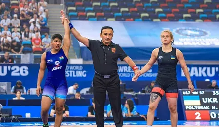 Nikita Sehrawat wins 57kg silver, Kamna and Garima claim bronze at U17 World Wrestling C'ships