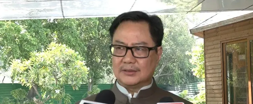 Kiren Rijiju Urges Opposition to Stop Spreading Delimitation Bill Misinformation