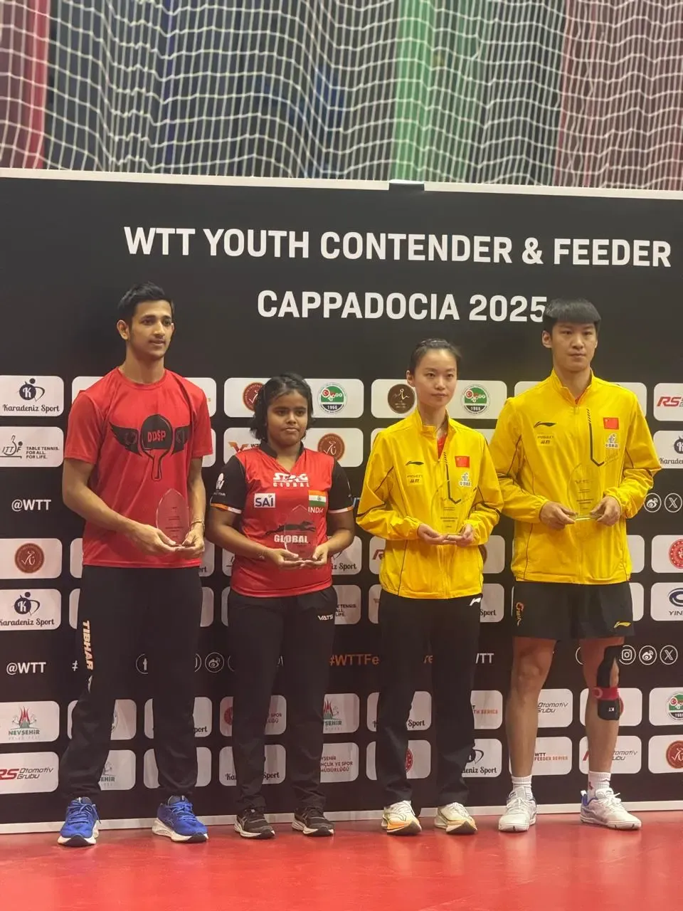 WTT Feeder Cappadocia 2025: Poymantee Baisya Wins Silver in Mixed Doubles