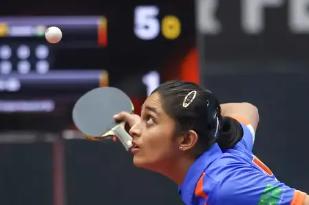डब्ल्यूटीटी फीडर सीरीज 2026: हंसिनी मथन और सानिल शेट्टी की शानदार जीत, दूसरे राउंड में बनाई जगह 