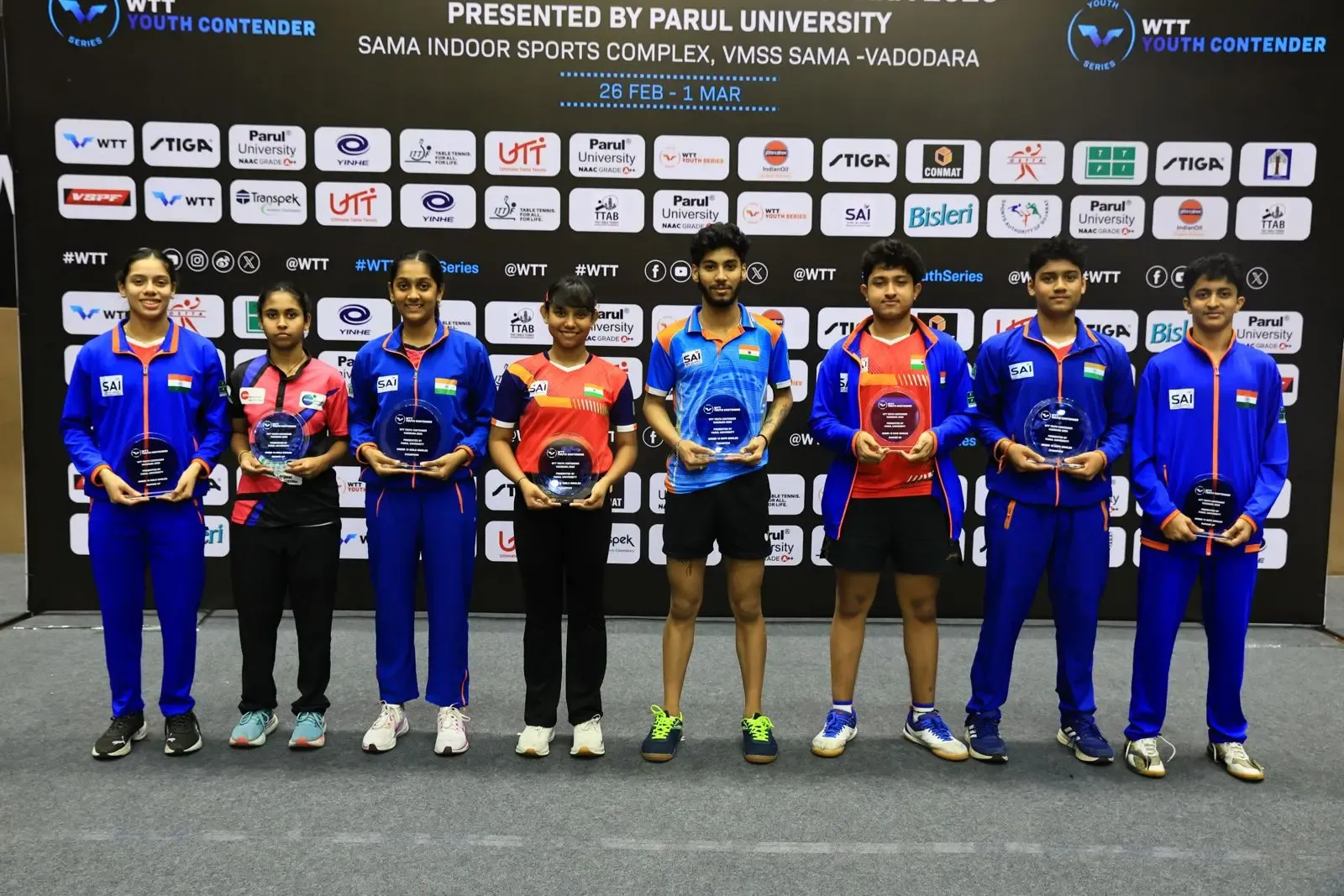 WTT Youth Contender: Indian Players Dominate Vadodara, Securing 22 Out of 24 Titles