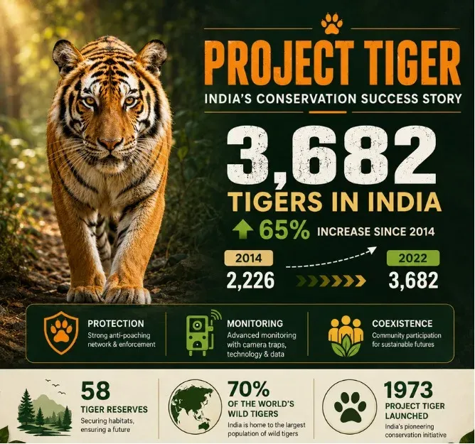 Yadav Highlights 12 Years of Wildlife Gains Under Modi