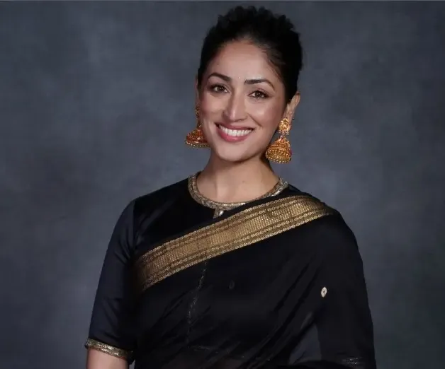 Yami Gautam's black Maheshwari saree honours 7-gen weaving legacy