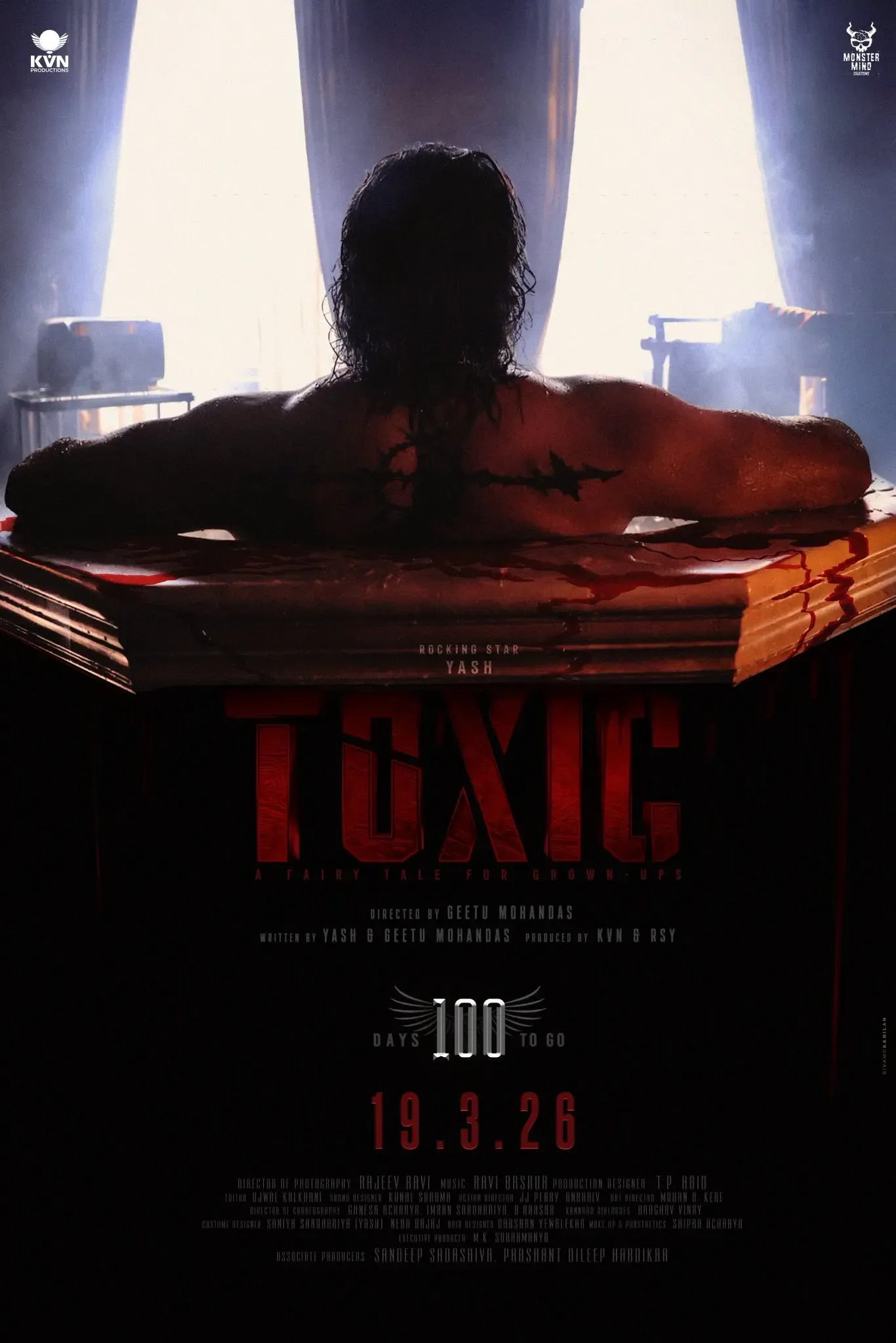 Yash's 'Toxic: A Fairy Tale for Grown-Ups' Release Delayed to June 4 Amid Middle East Turmoil