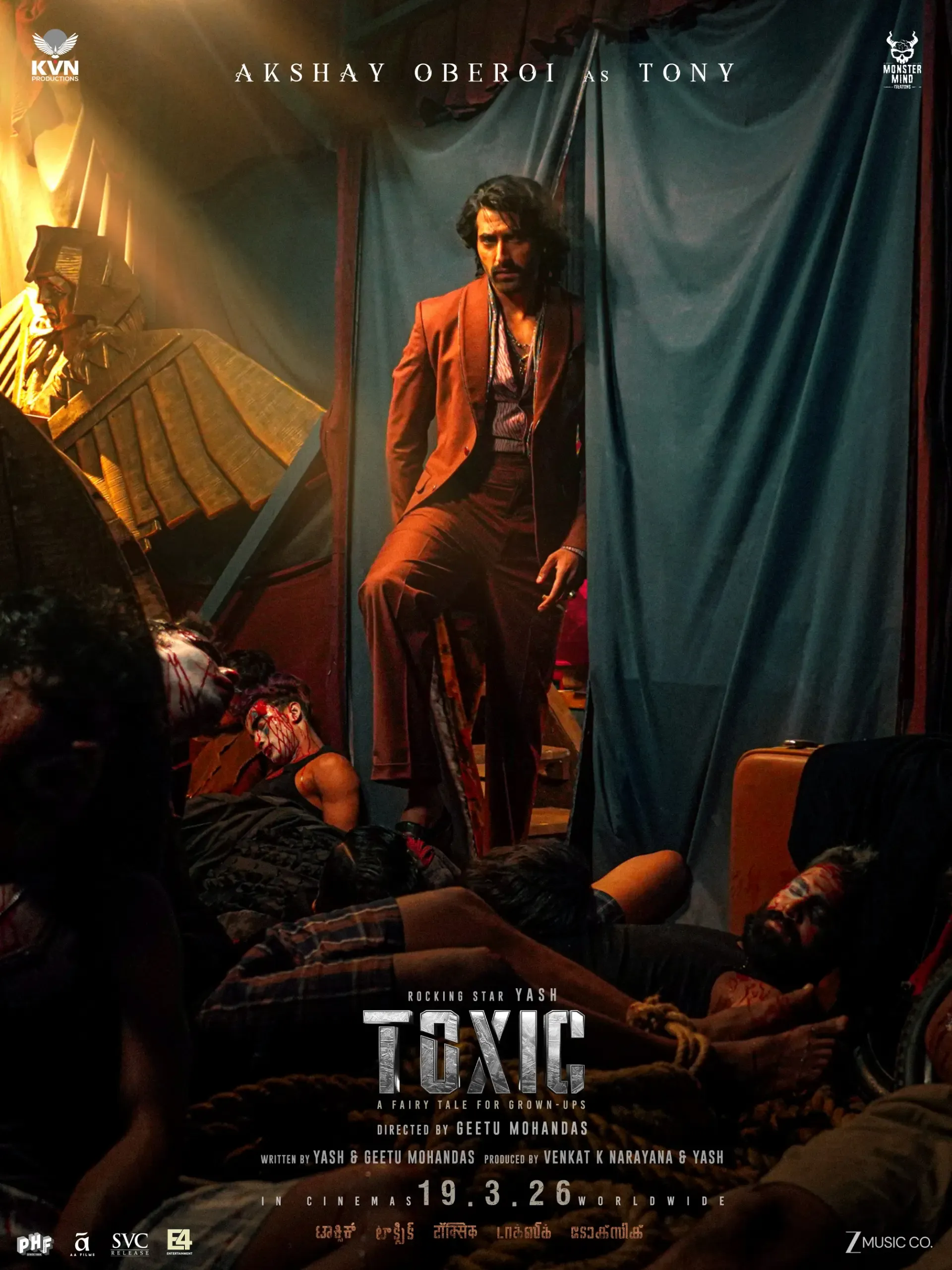 First Glimpse of Akshay Oberoi as Tony in Yash's 'Toxic' Revealed!