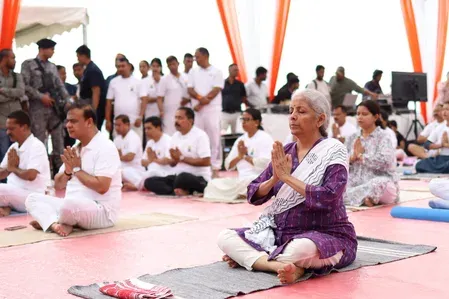 International Yoga Day 2025: Union Ministers urge 365-day practice on 12th edition