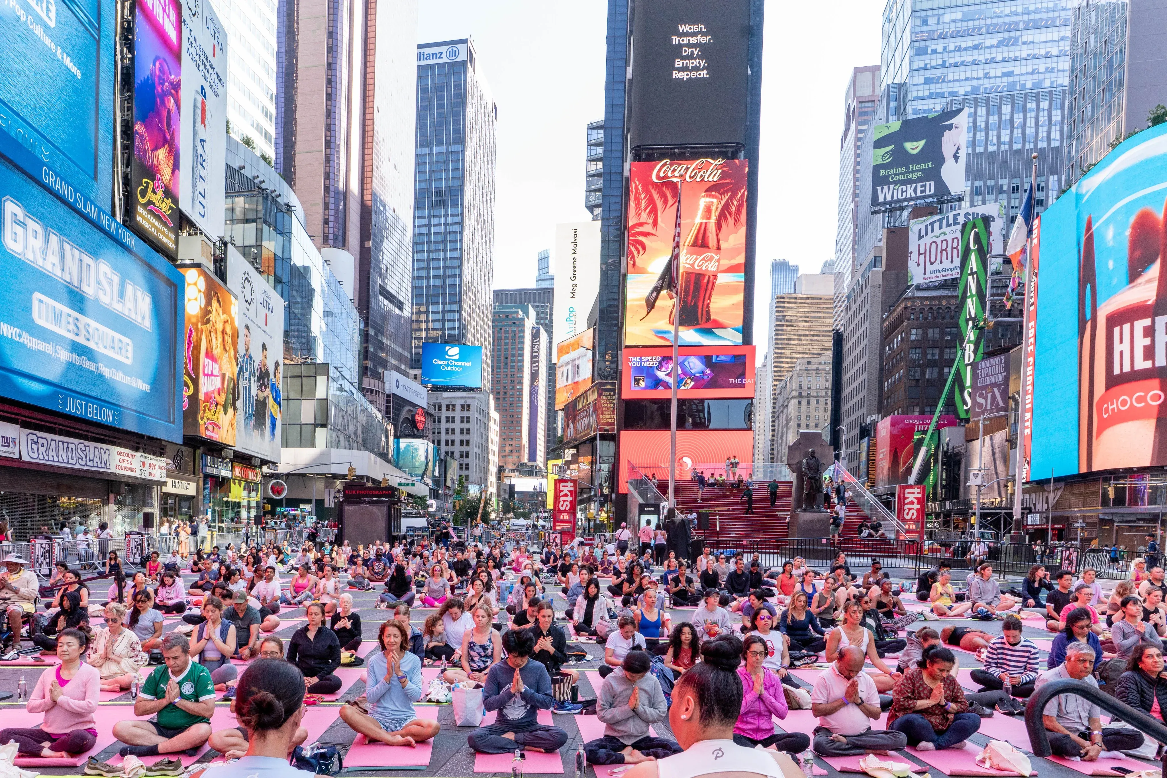 How Did Yoga Day Celebrations Foster Peace Amidst Global Conflicts?