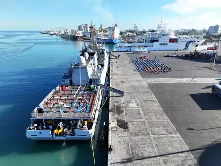 What Were the Highlights of INS Teg's Visit to Mauritius?