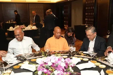 Yogi Adityanath Engages with Singapore Deputy PM, Seals Key Investment MoUs for Uttar Pradesh