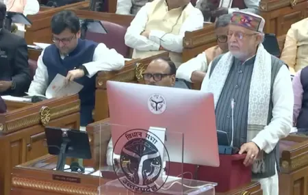 How is the Yogi government addressing law and order, health, and infrastructure in its Rs 9.12 lakh crore UP Budget?