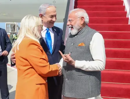 Netanyahu Lauds PM Modi's Leadership During Israel Visit
