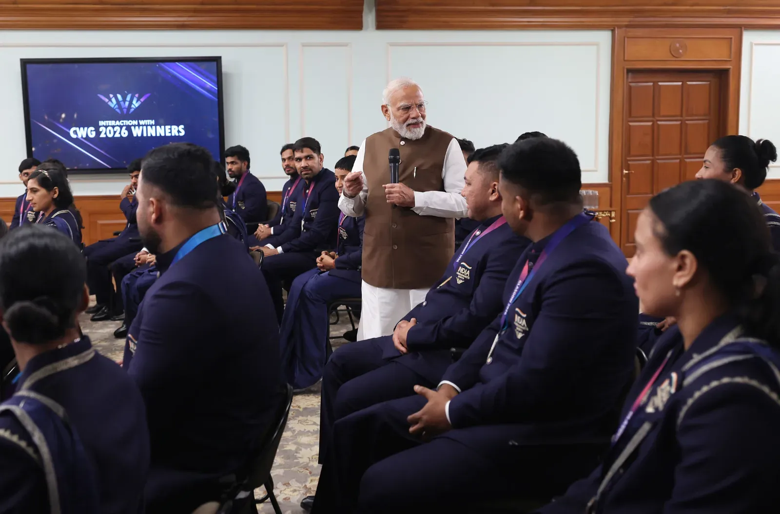 PM Modi to CWG 2026 medallists: 'You have prepared a generation'