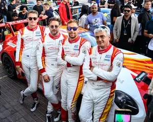 Sivakarthikeyan Praises Ajith Kumar's Inspiring Passion Ahead of 24H Dubai Race