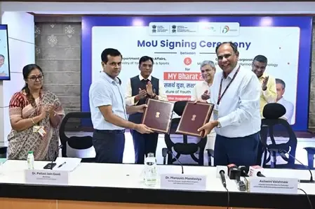 युवा कार्य और खेल मंत्रालय ने माई भारत 2.0 प्लेटफॉर्म विकसित करने के लिए डिजिटल इंडिया कॉरपोरेशन के साथ एमओयू पर हस्ताक्षर किए