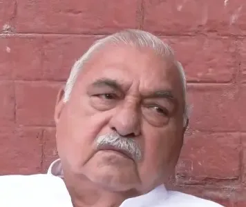 भूपेंद्र सिंह हुड्डा ने यूथ कांग्रेस अध्यक्ष की गिरफ्तारी को बताया विफलताओं को छिपाने का प्रयास