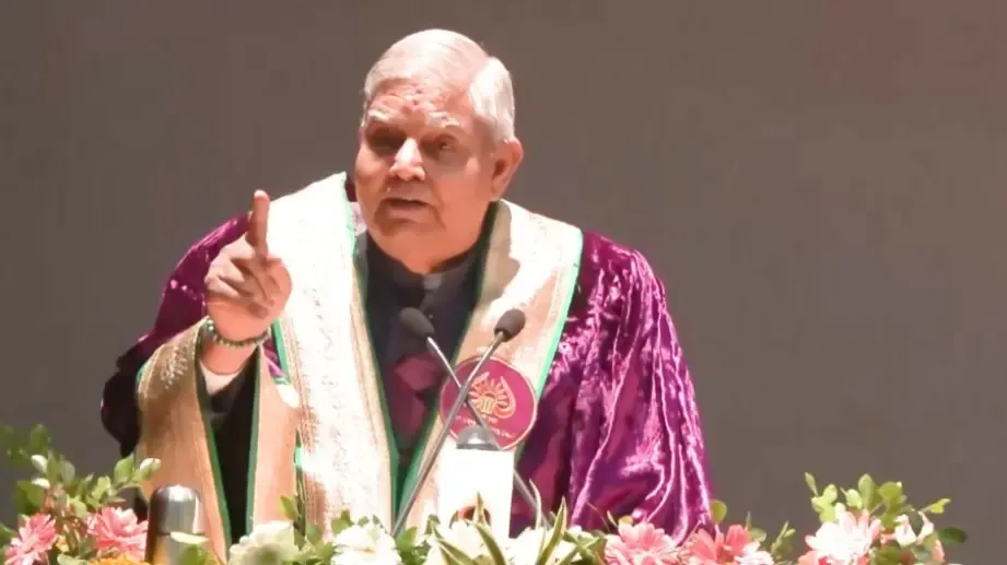 Youth as the Catalyst for National Advancement: VP Dhankhar