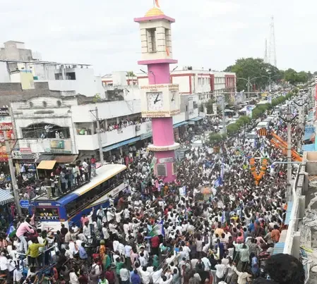 Why Was a YSRCP Worker Arrested During Jagan’s Rally in Andhra's Palandu?