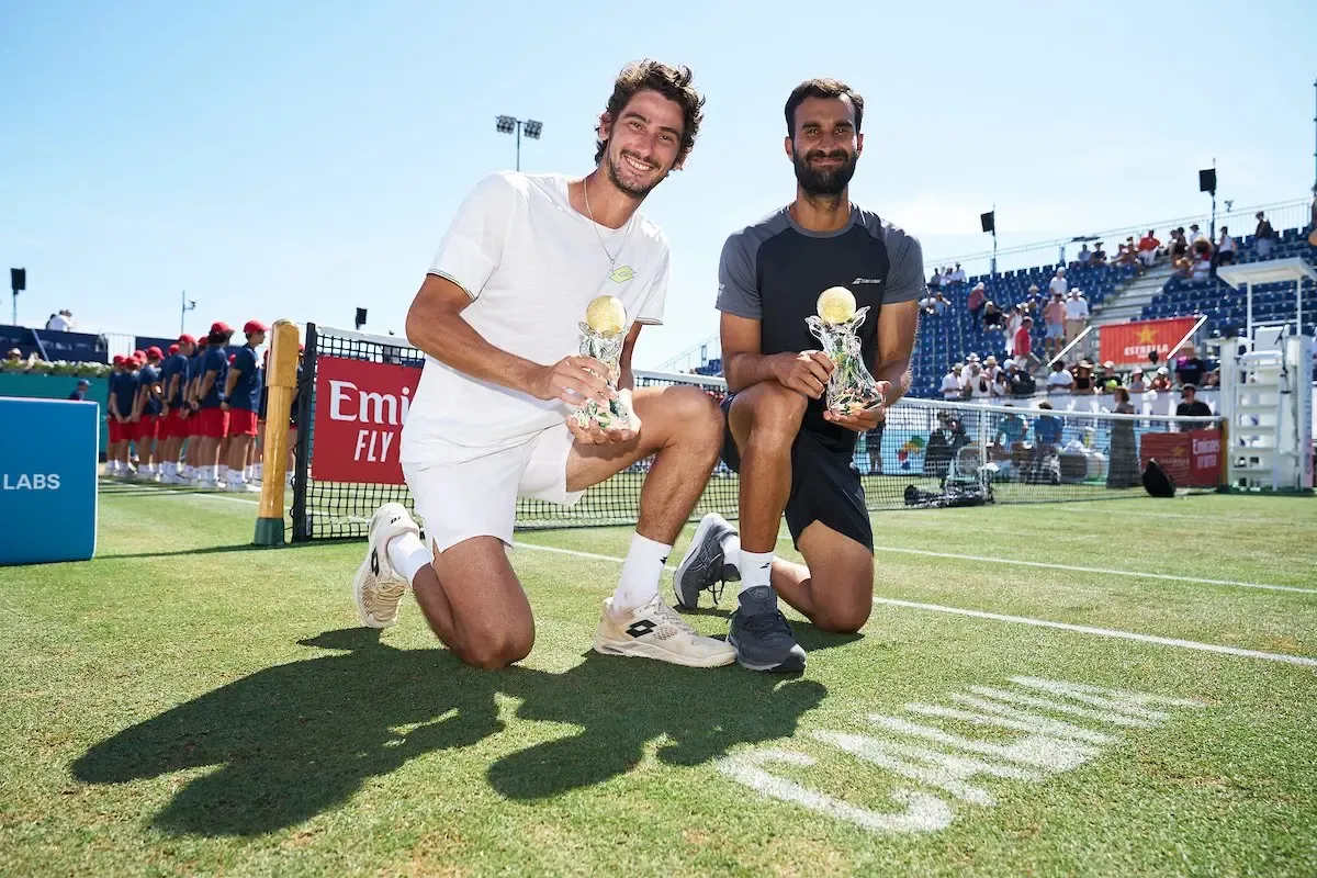 How did Yuki Bhambri reach a career-high world No. 20 in ATP men's doubles rankings?