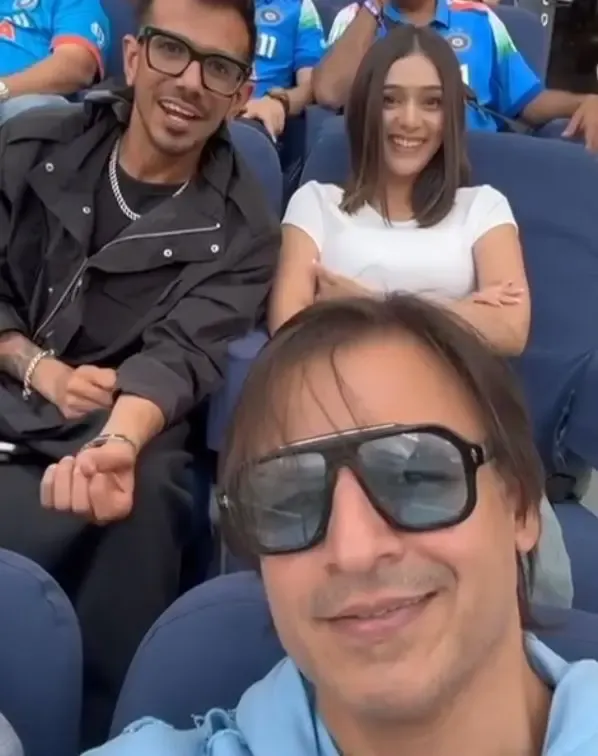 Yuzvendra Chahal Seen with RJ Mahvash Amidst Divorce with Dhanashree Verma