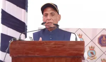 जमीन, समुद्र और हवा ही नहीं स्पेस, साइबर व आर्थिक डोमेन भी मजबूत करना हैः राजनाथ सिंह