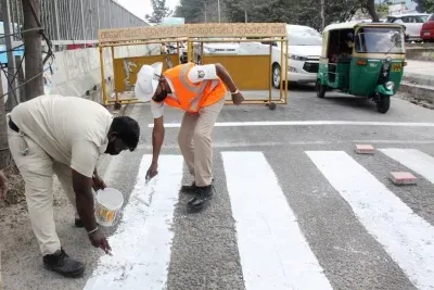 Kerala 'White Line–Lifeline': 1,038 motorists booked at zebra crossings in 6-day drive