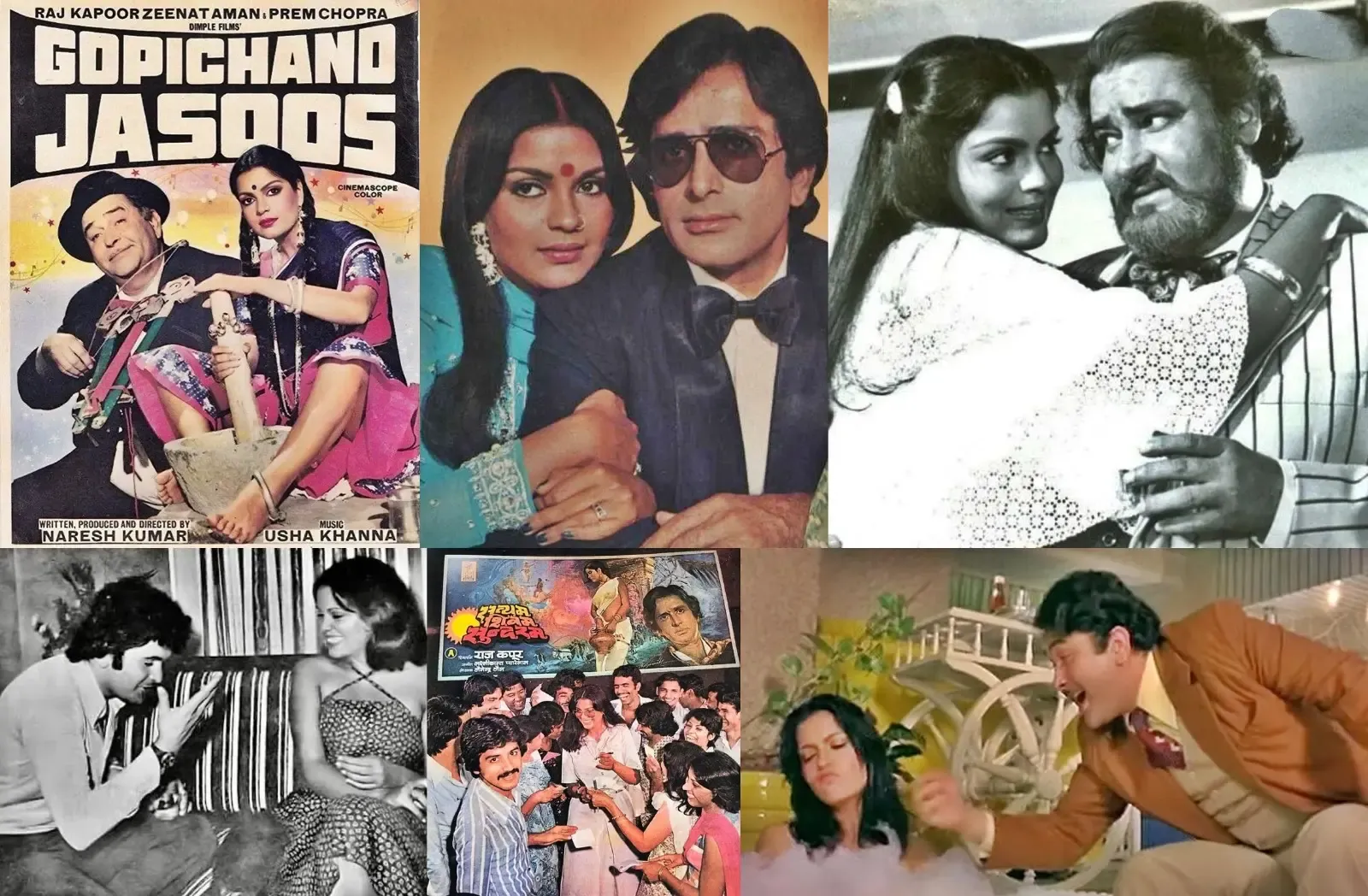 How Did Zeenat Aman Reflect on Her Career Influencers?