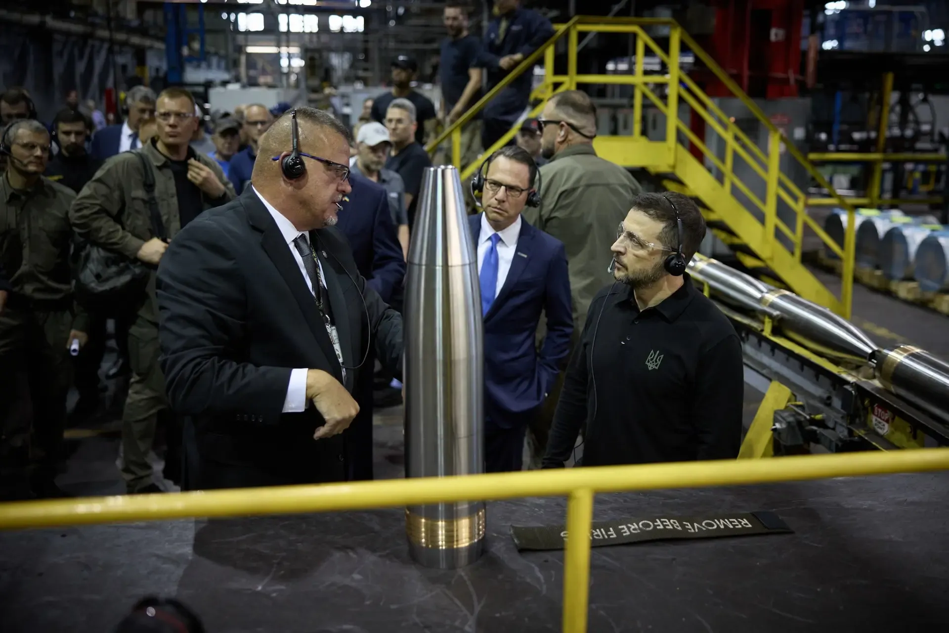 Zelensky's Visit to Ammo Factory Sparks Diplomatic Tensions at White House