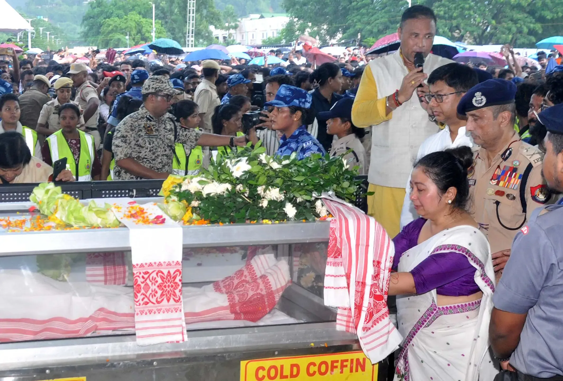 Will Zubeen Garg's Mortal Remains Be Kept at Guwahati Sports Complex for Fans to Pay Tribute?
